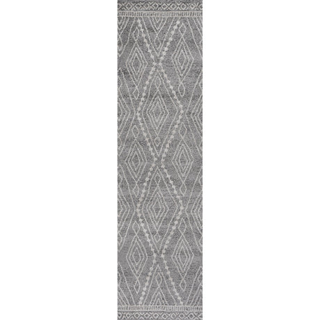 Rih Moroccan Style Diamond Runner Rug