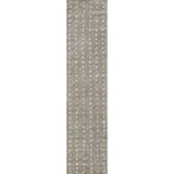 Pele Modern Geometric Dot Shag Runner Rug