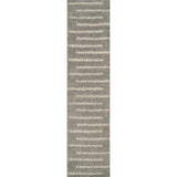 Alaro Berber Stripe Shag Runner Rug