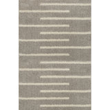 Alaro Berber Stripe Shag Area Rug