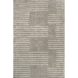 Petra Abstract Stripe Geometric Shag Area Rug
