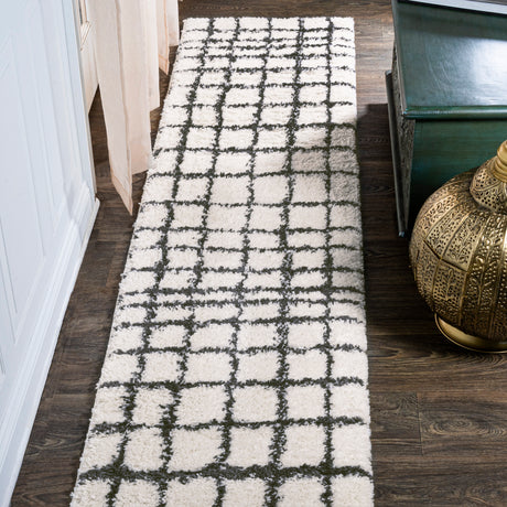 Arenal-Geometric-Grid-Shag-Runner-Rug-Runner-Rugs