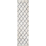 Cami Moroccan Style Diamond Shag Runner Rug
