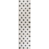 Pere Modern Dot Shag Runner Rug