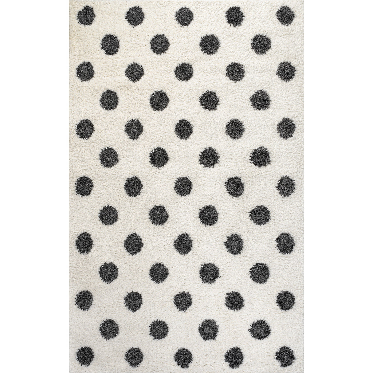 Pere Modern Dot Shag Area Rug