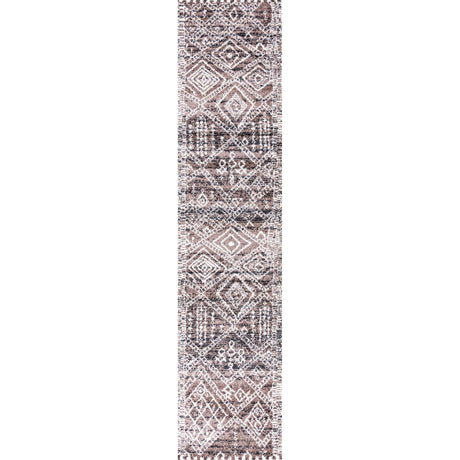 Tayri Modern Tribal Geometric Runner Rug