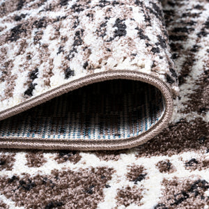 Tayri Modern Tribal Geometric Runner Rug