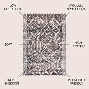 Tayri Modern Tribal Geometric Area Rug