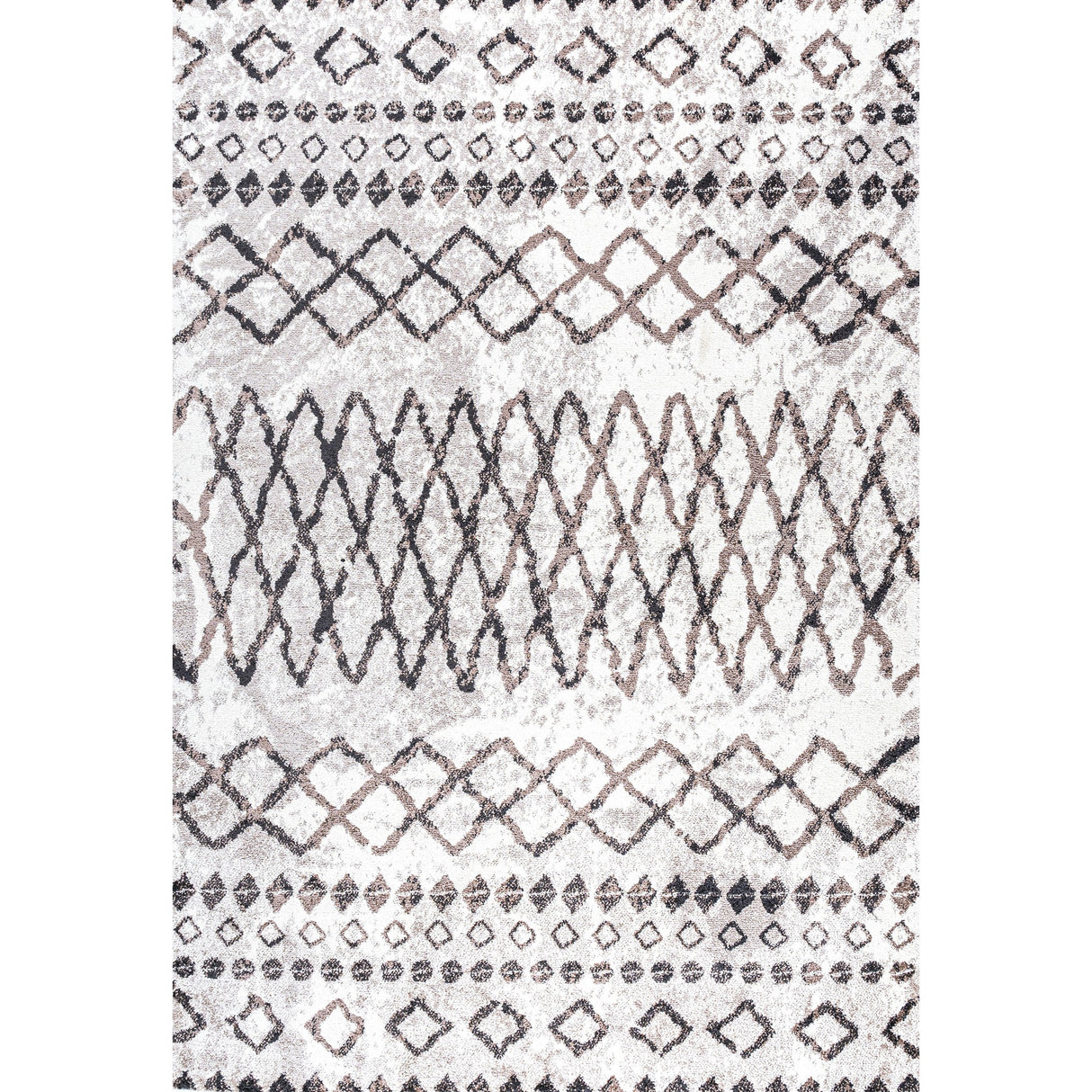 Aksil Moroccan Diamond Area Rug