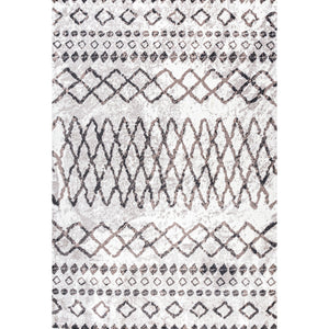 Aksil Moroccan Diamond Area Rug