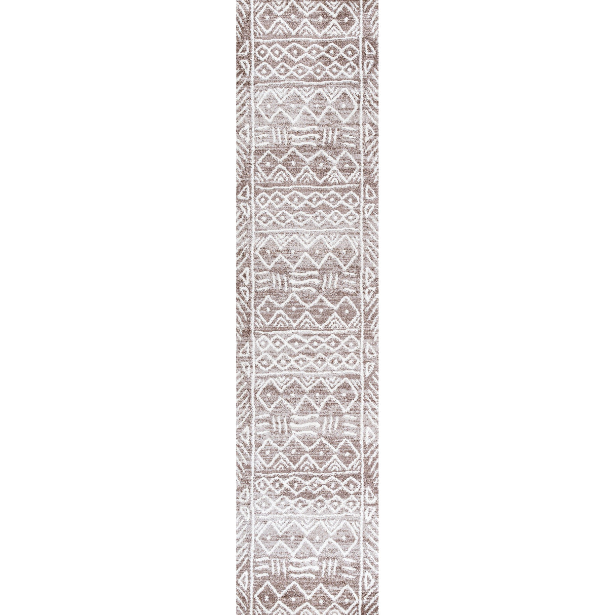 Amanar Tribal Geometric Runner Rug