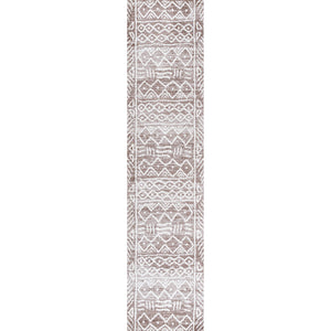 Amanar Tribal Geometric Runner Rug