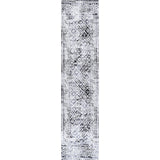 Iften Moroccan Geometric Distressed Runner Rug