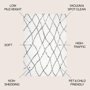 Illi Moroccan Diamond Trellis Area Rug