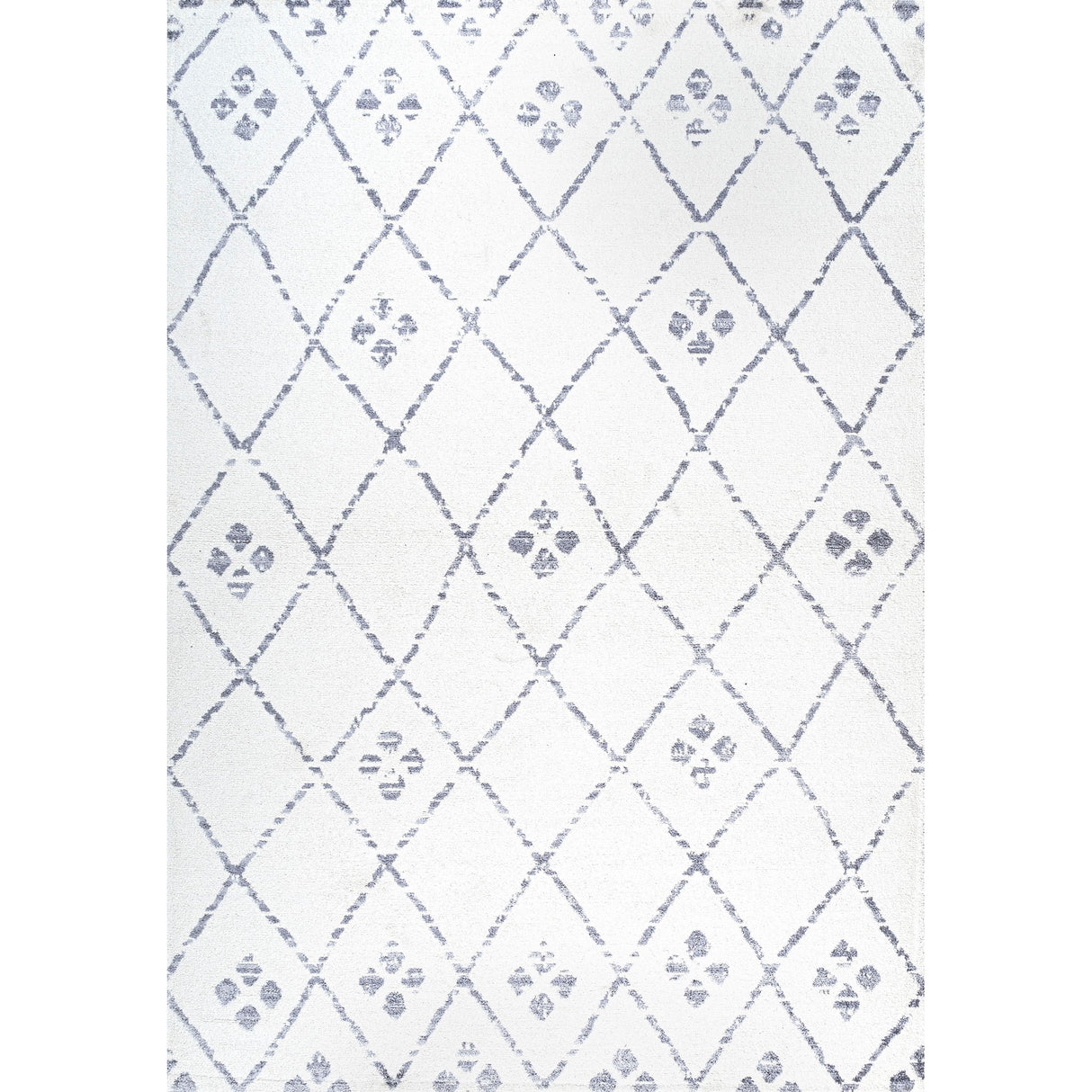 Izil Moroccan Geometric Diamond Area Rug