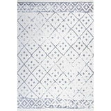 Juba Moroccan Geometric Diamond Area Rug