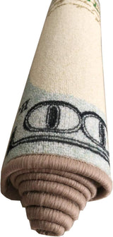 100 Dollar Bill Area Rug Mat 22 x 53