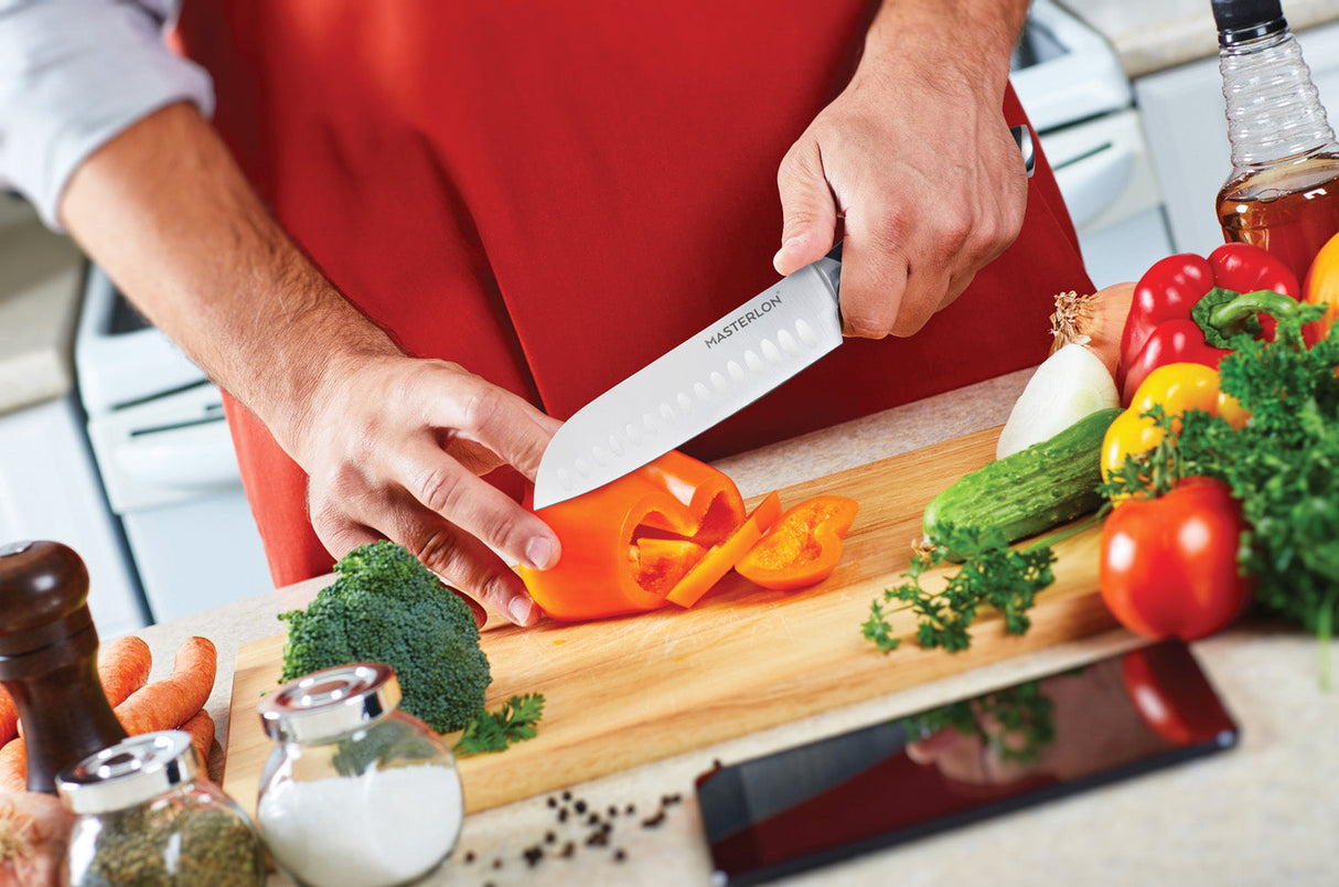 MASTERPAN Essential Chef’s Knife Bundle - 3-Piece Stainless Steel Set