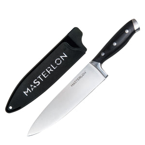 MASTERPAN Essential Chef’s Knife Bundle - 3-Piece Stainless Steel Set