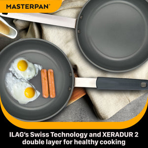 MASTERPAN Ceramic Nonstick Stovetop Oven Frypan & Skillet 9.5"