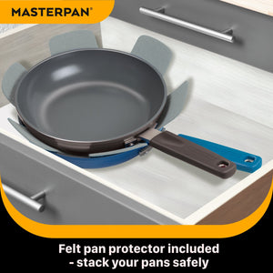 MASTERPAN Ceramic Nonstick Stovetop Oven Frypan & Skillet 9.5"
