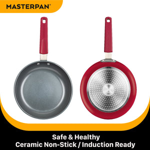 MASTERPAN Ceramic Nonstick Stovetop Oven Frypan & Skillet 9.5"