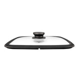 MASTERPAN Tempered Glass Lid, Fits Our 11x11" Pans (28cm)