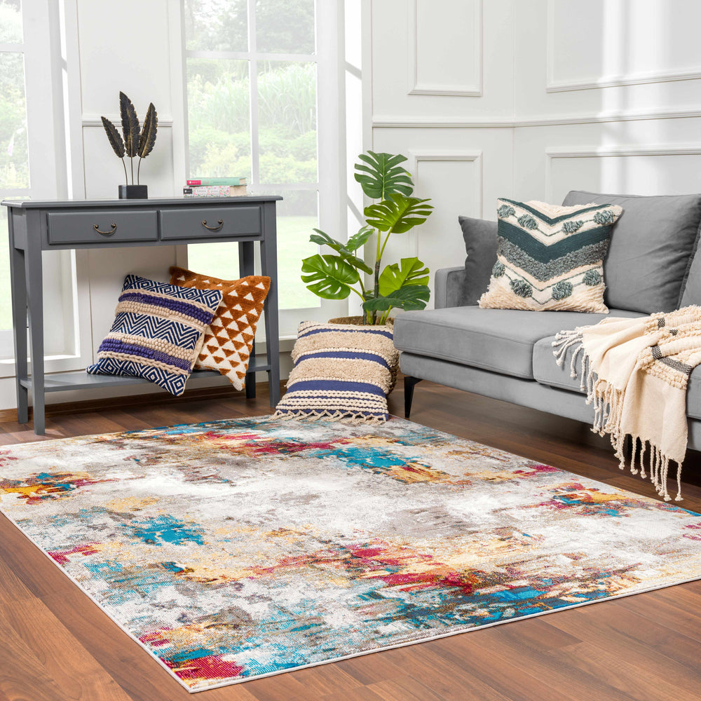 Mardin Abstract Area Rug - Clearance