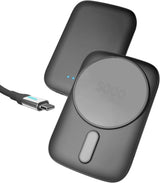 MagSafe Fast Charging Battery Pack for iPhone, Compatible with MagSafe - Ultra Slim Magnetic Power Bank, Portable Fast Charge Wireless Travel Charger (5000mAh)