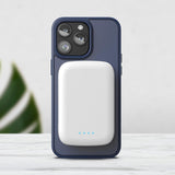 MagSafe Fast Charging Battery Pack for iPhone, Compatible with MagSafe - Ultra Slim Magnetic Power Bank, Portable Fast Charge Wireless Travel Charger (5000mAh)