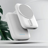 MagSafe Fast Charging Battery Pack for iPhone, Compatible with MagSafe - Ultra Slim Magnetic Power Bank, Portable Fast Charge Wireless Travel Charger (5000mAh)