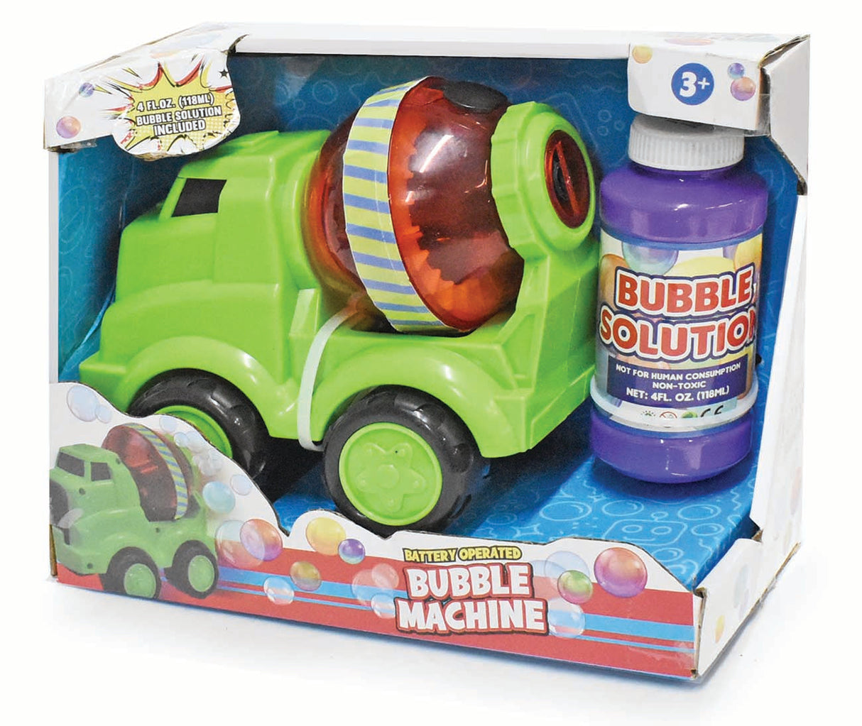 Bubble-Machine-Truck,-Battery-Operated,-Includes-Bubble-Solution-
