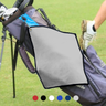 Small Microfiber Waffle Golf Towel: Corner Grommet & Hook Pack of 3