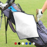 Small Microfiber Waffle Golf Towel: Corner Grommet & Hook Pack of 3