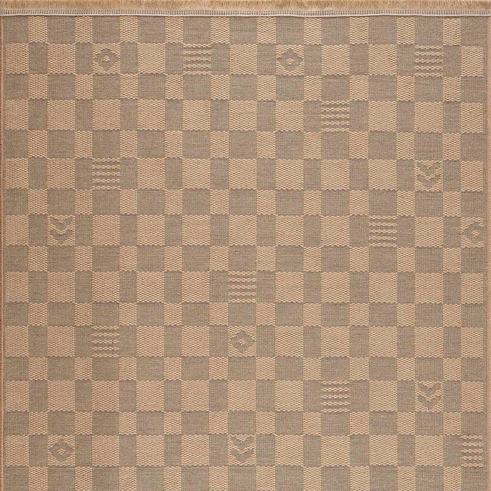 Nairi Checkered Washable Jute Rug