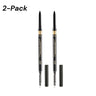 2-PACK L'Oreal Paris Makeup Brow Definer Waterproof Eyebrow Pencil, Ultra-Fine Mechanical Pencil, Draws Tiny Brow Hairs and Fills in Sparse Areas and Gaps, , 0.003 Ounce