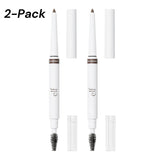 2-PACK e.l.f. Instant Lift Waterproof Brow Pencil - Deep Brown - 0.008oz