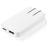 2-Pack Ultra-Slim 30W USB-C & USB-A Dual-Port Fast Charger