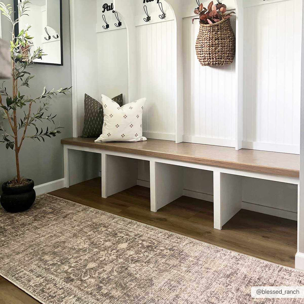 Marlene Medallion Brown Area Rug - Becki Owens x Livabliss
