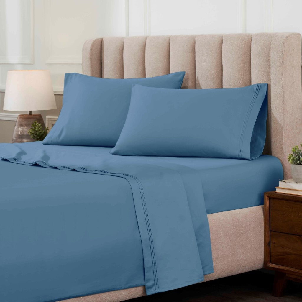 Egyptian Cotton Sateen Sheet Set 1000 Thread Count - Egyptian Cotton Sheet Set by Superior Brand