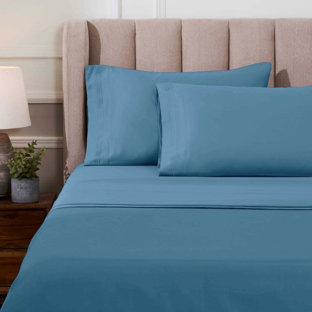 Egyptian Cotton Sateen Sheet Set 1000 Thread Count - Egyptian Cotton Sheet Set by Superior Brand