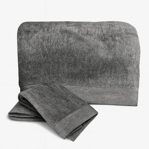 Bamboo Cotton Bath Sheet Set - Viscose from Bamboo + Cotton - 3pc - Charcoal by BedVoyage