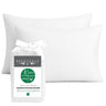 Bamboo Cotton Pillowcases - Viscose from Bamboo + Cotton - Snow