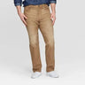 Goodfellow & Co Men's Tall Mid Rise Straight Leg Fit Below Knee Denim Jeans