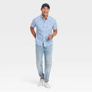 Goodfellow & Co Men's Mid Rise Slim Straight Leg Fit Ankle Jeans Midweight