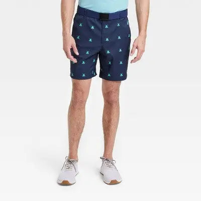 All In Motion Men's Golf Shorts 8" Inseam UPF 50+