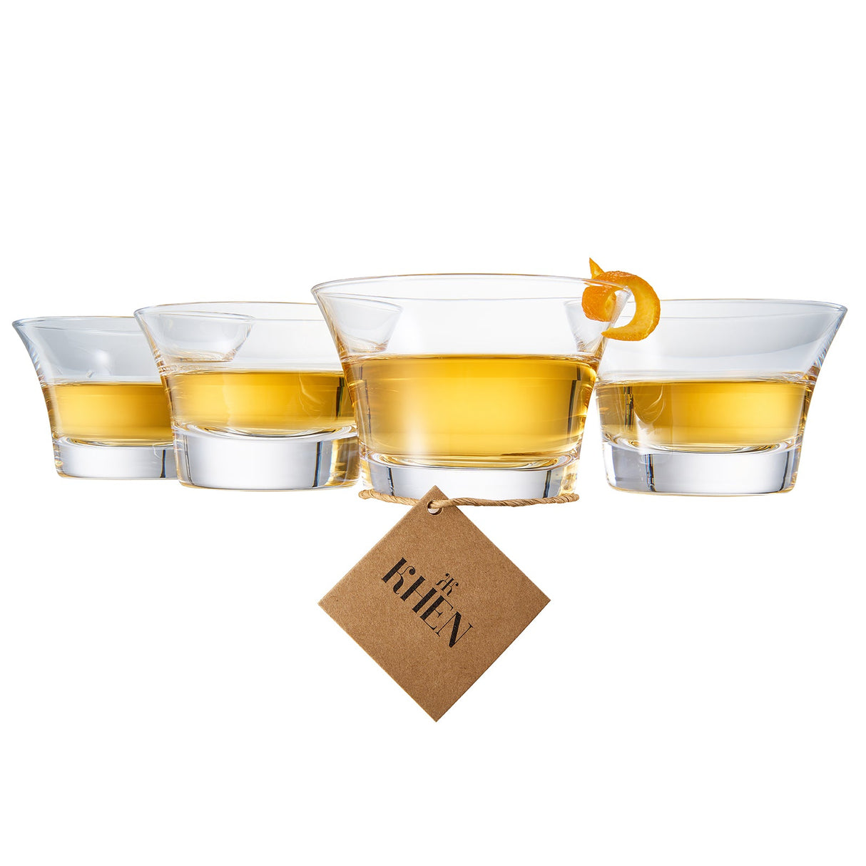 Specialty Mezcal Cocktail Glassware, Set of 4