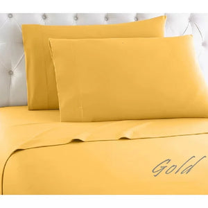 100% Cotton 1000 Thread Count Deep Pocket Luxury 4 Piece Set
