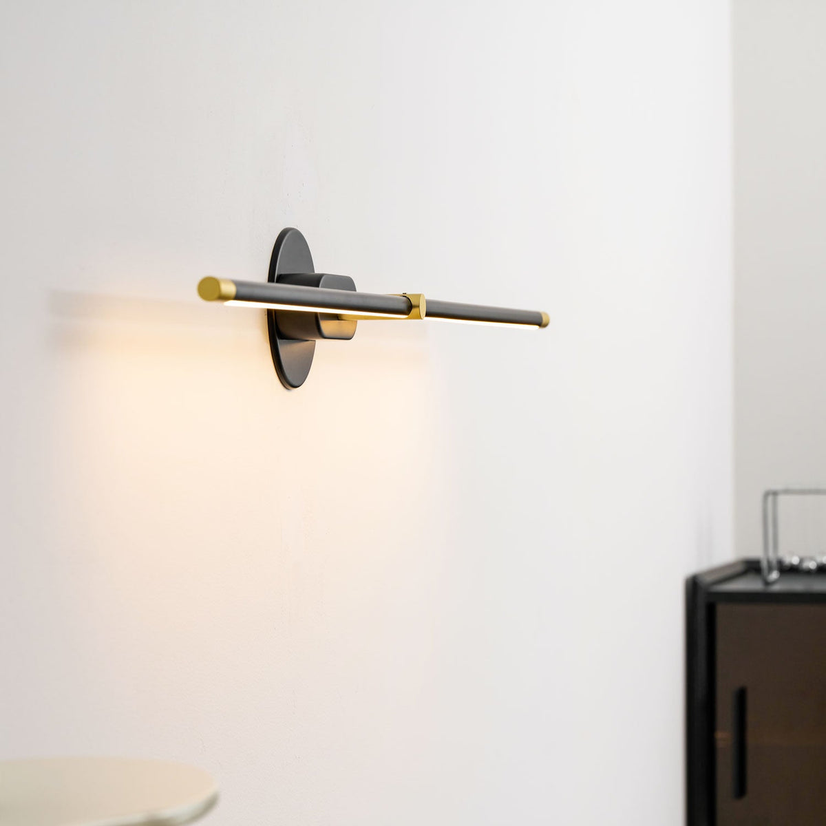 Hardwired Linear LED Wall Lamp with Dimmable Option | Slim Vanity Mirror Light