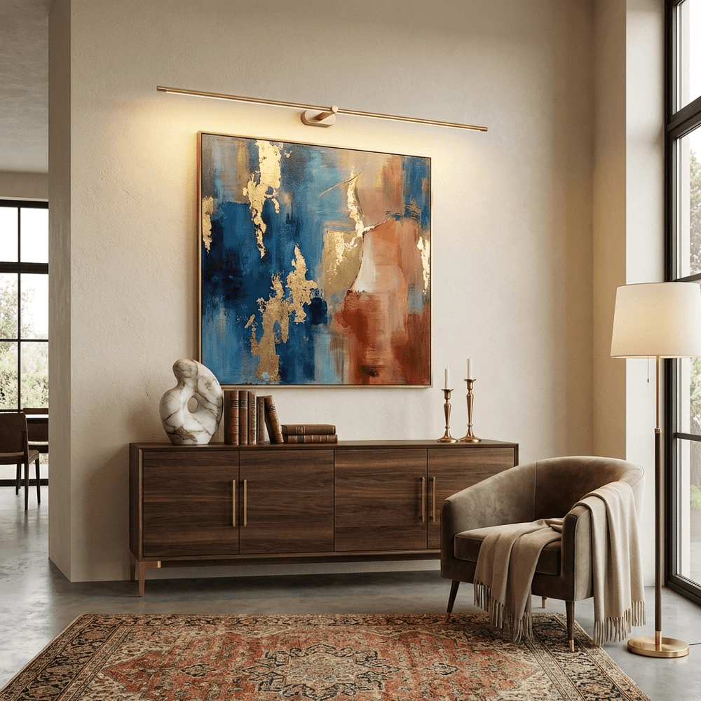 Hardwired Linear LED Wall Lamp with Dimmable Option | Slim Vanity Mirror Light